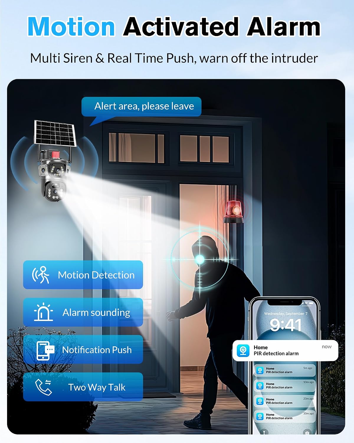 Kepeak T10 Security-Cameras - View #3