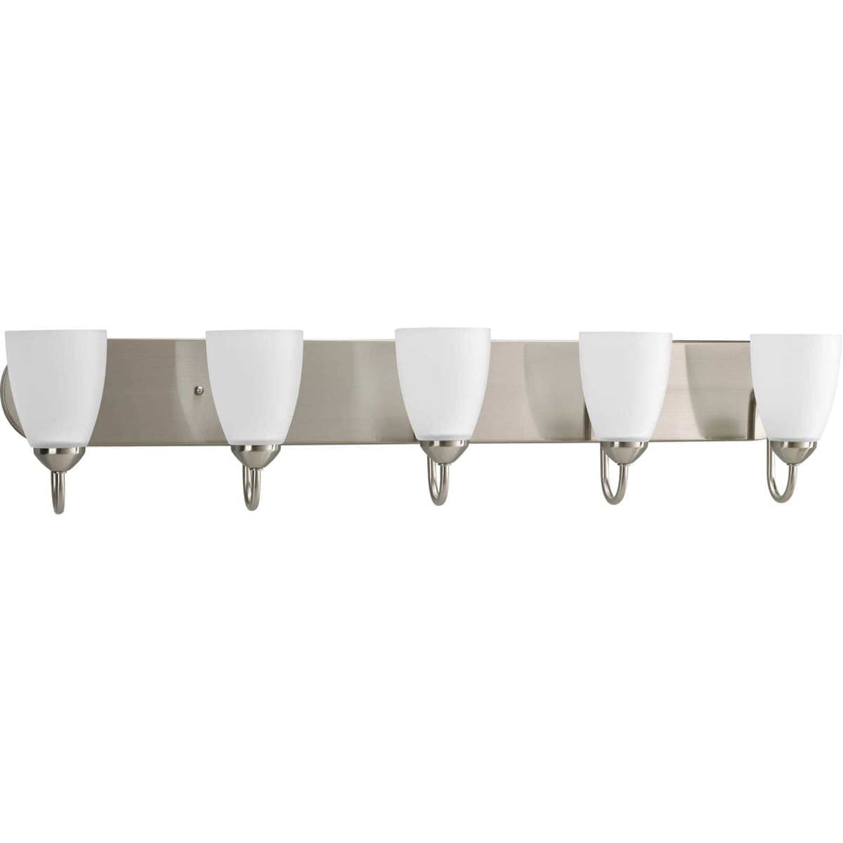 Bowery + Grove  51896-BNE Crotone 5 Light 36 inch Brushed Nickel Bath Vanity Wall Light