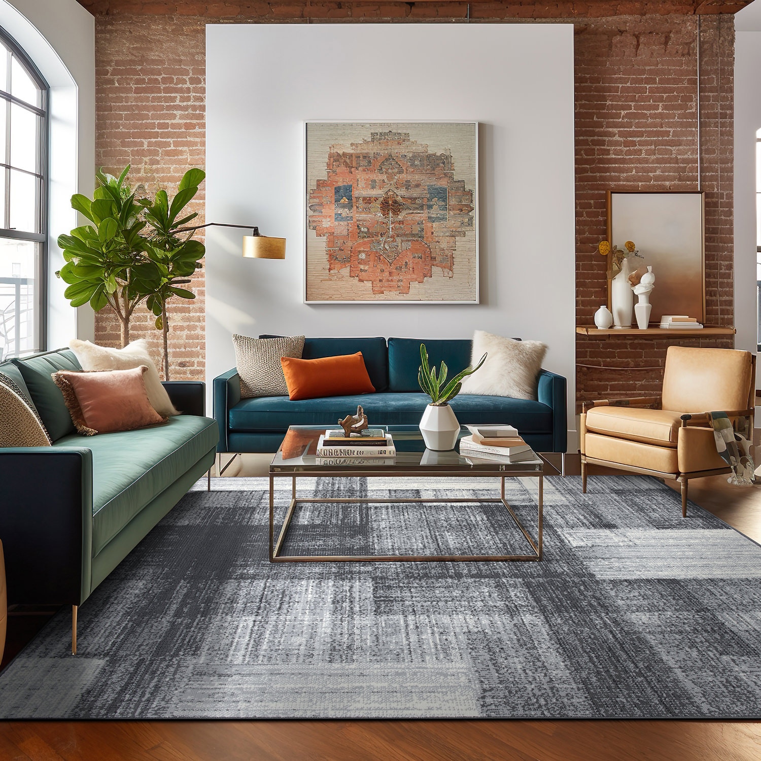 World Rug Gallery 3008GRAY5X7 rugs - View #6
