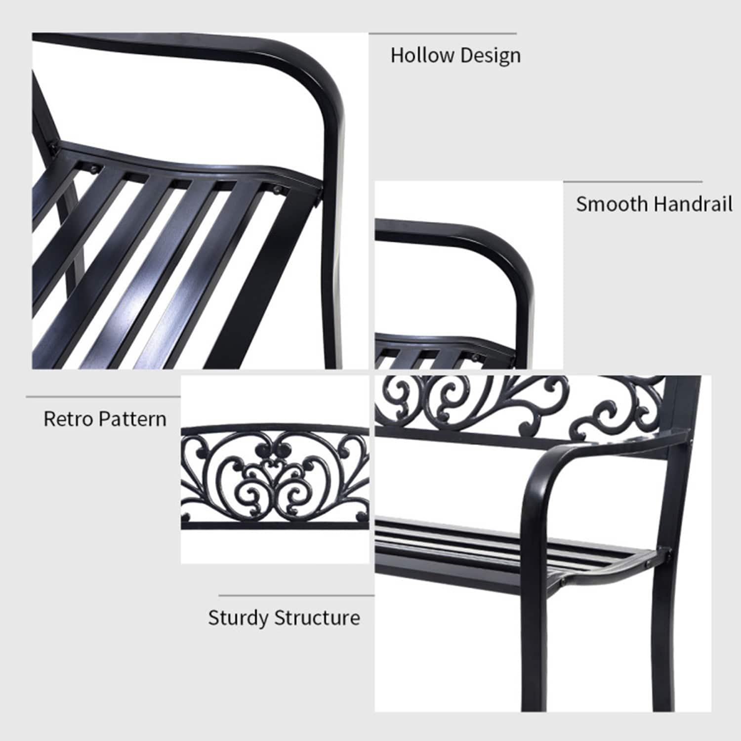 Mondawe 0534-HY benches - View #4