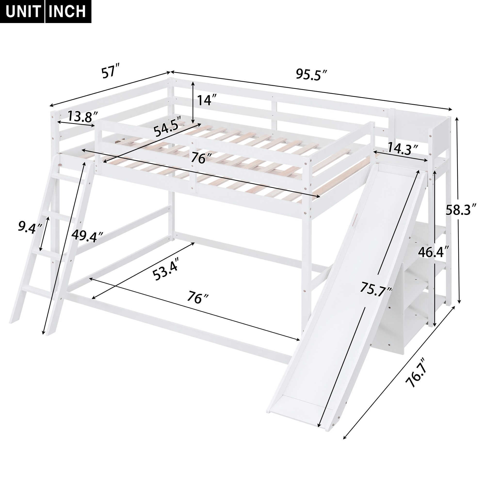 Qualler BEW0914K Bunk-Beds - View #9