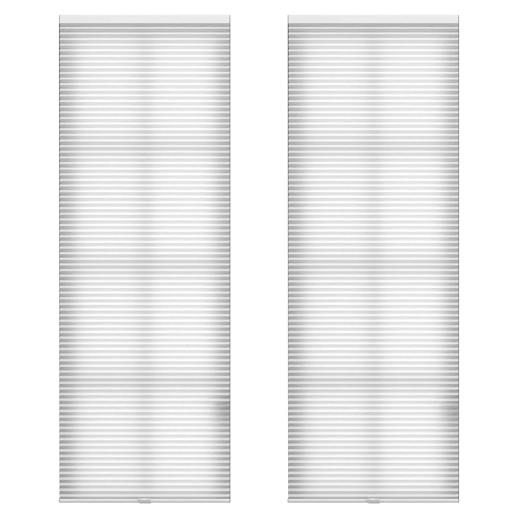 ◆タチカワ◆アルミブラインド◆W1700×H860◆O-2508BL3◆ Etokfoks Cordless Cellular Shades for French Doors No Drill