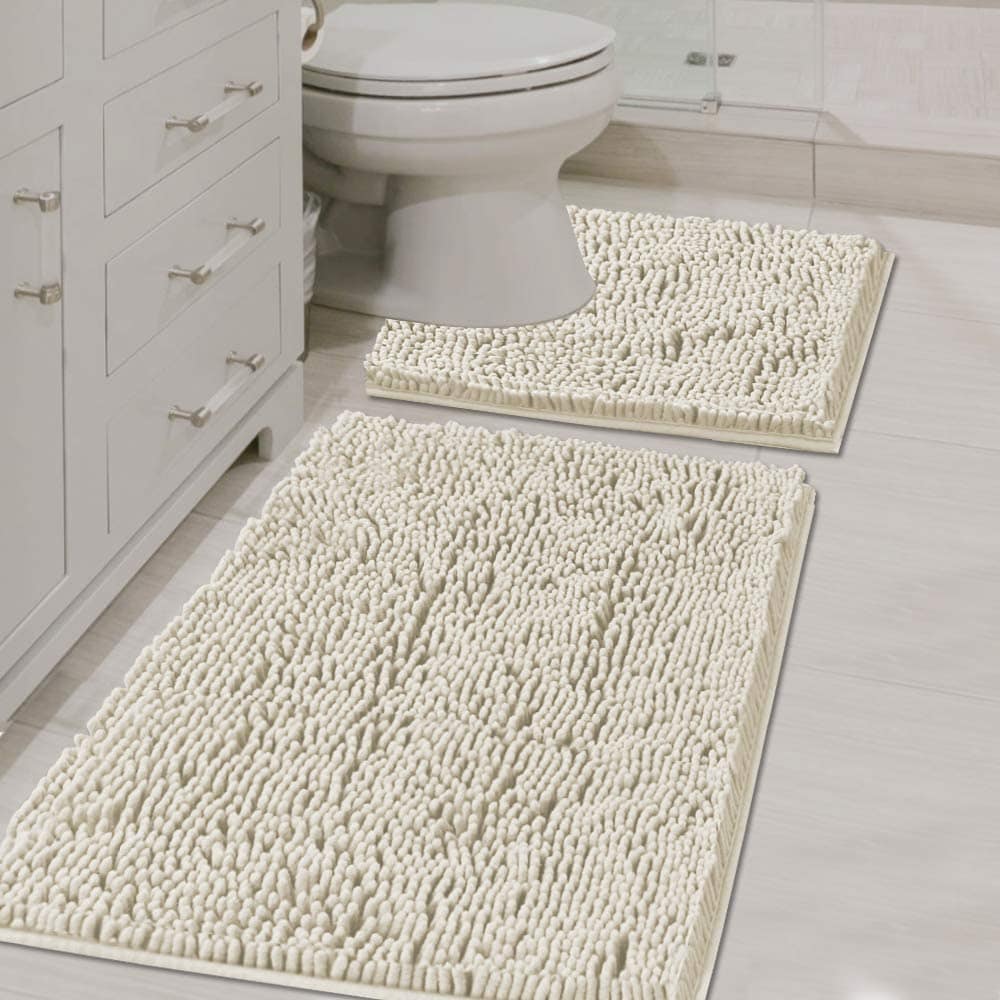 H.Versailtex MAT20321724C6WHITE Bath-Rugs - View #10