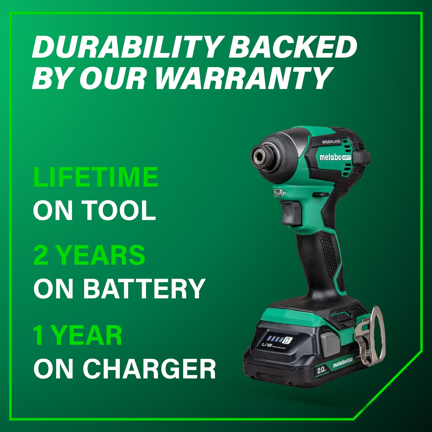 Metabo HPT WH18DEXM Cordless-Impact-Drivers - View #11