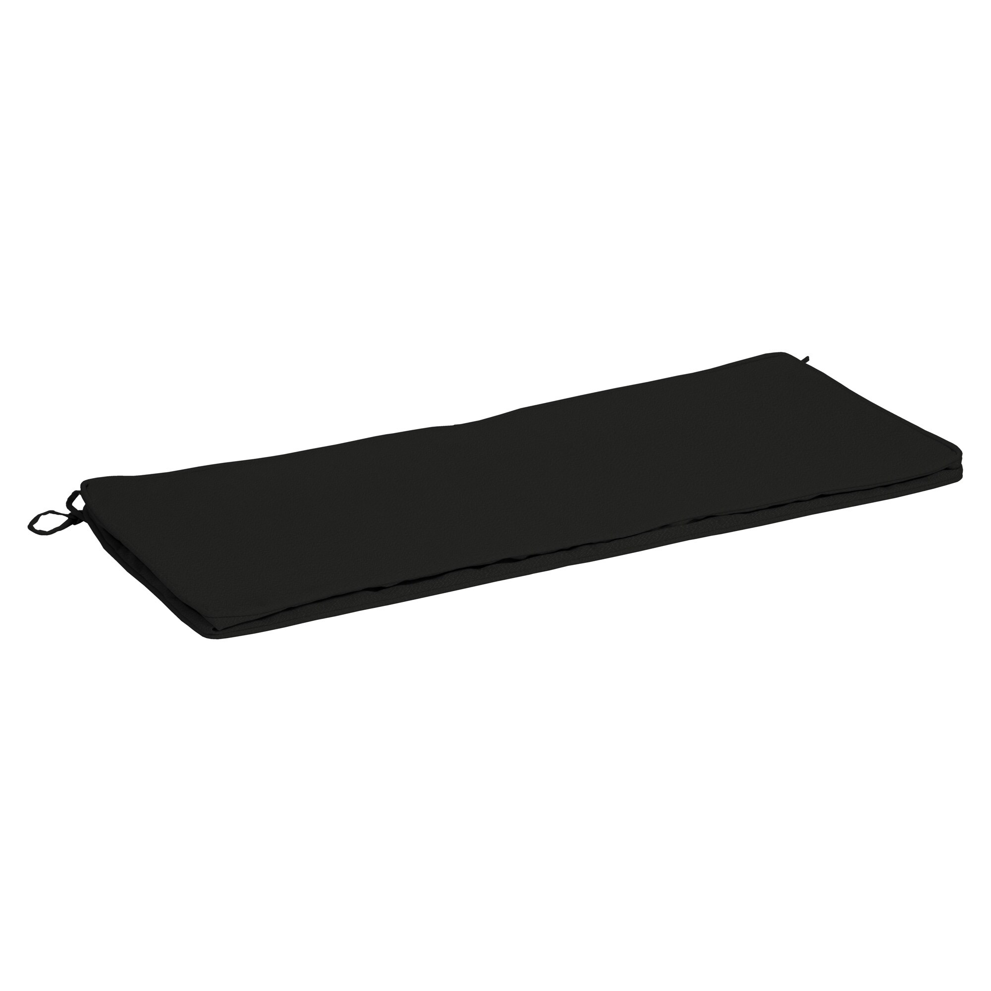 Arden Selections ProFoam 24 in. W. x 6 in. H. x 42 in. L. Acrylic Outdoor Deep Seat Cushion, Onyx Black Cabana