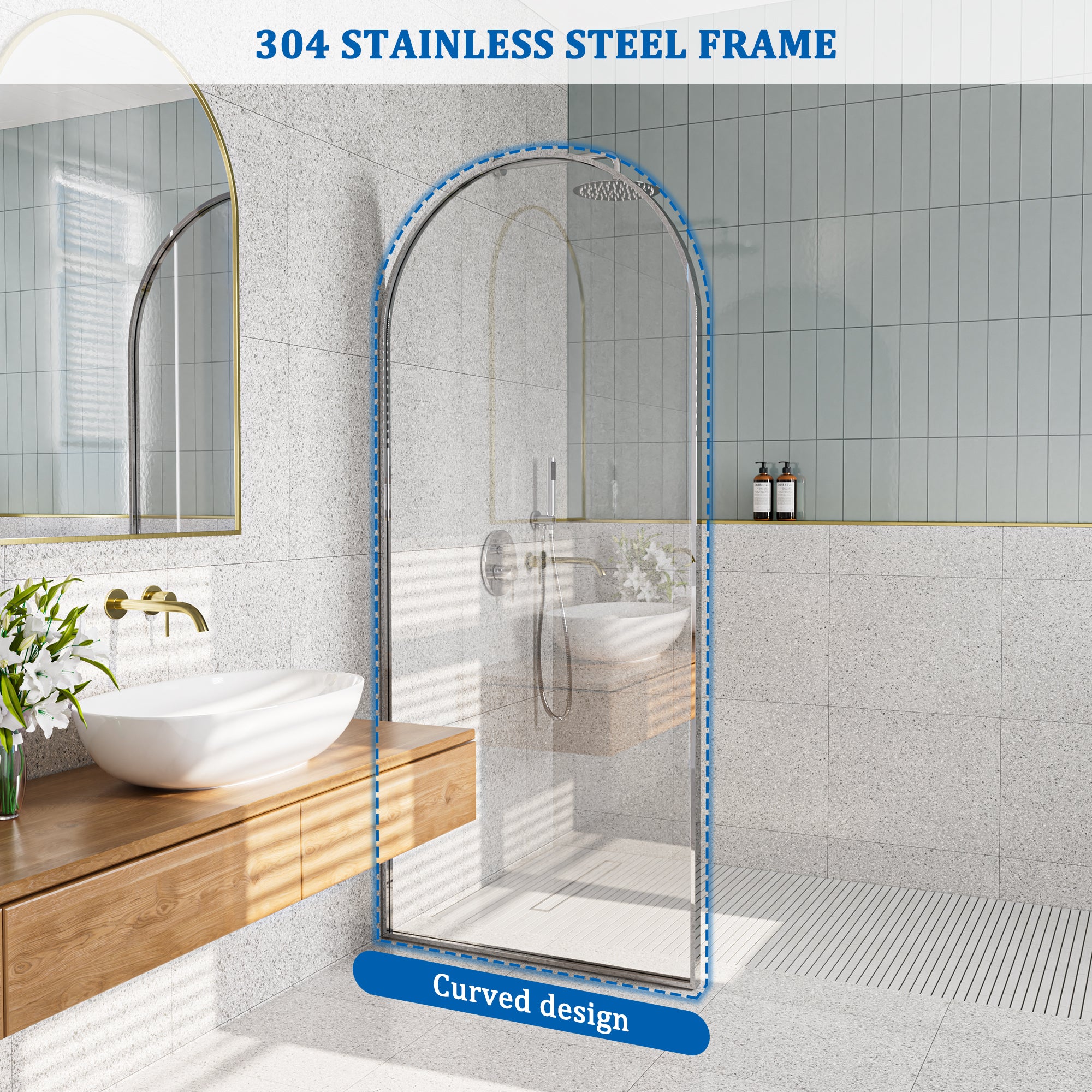 Boyel Living BL13SN023478CH Shower-Doors - View #4