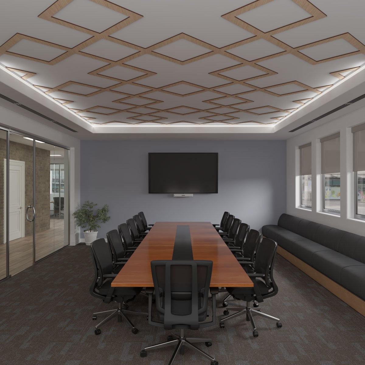 Ekena Millwork CELW60X60X0375FLRHI Wall-Panels - View #9