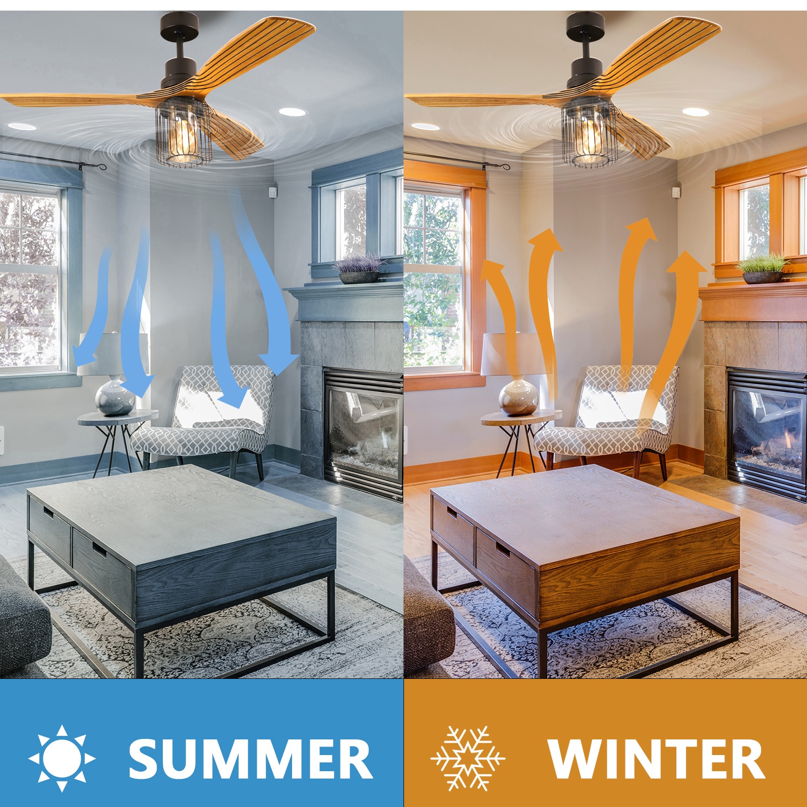 WELLFOR EX-CF5205 Ceiling-Fans - View #5
