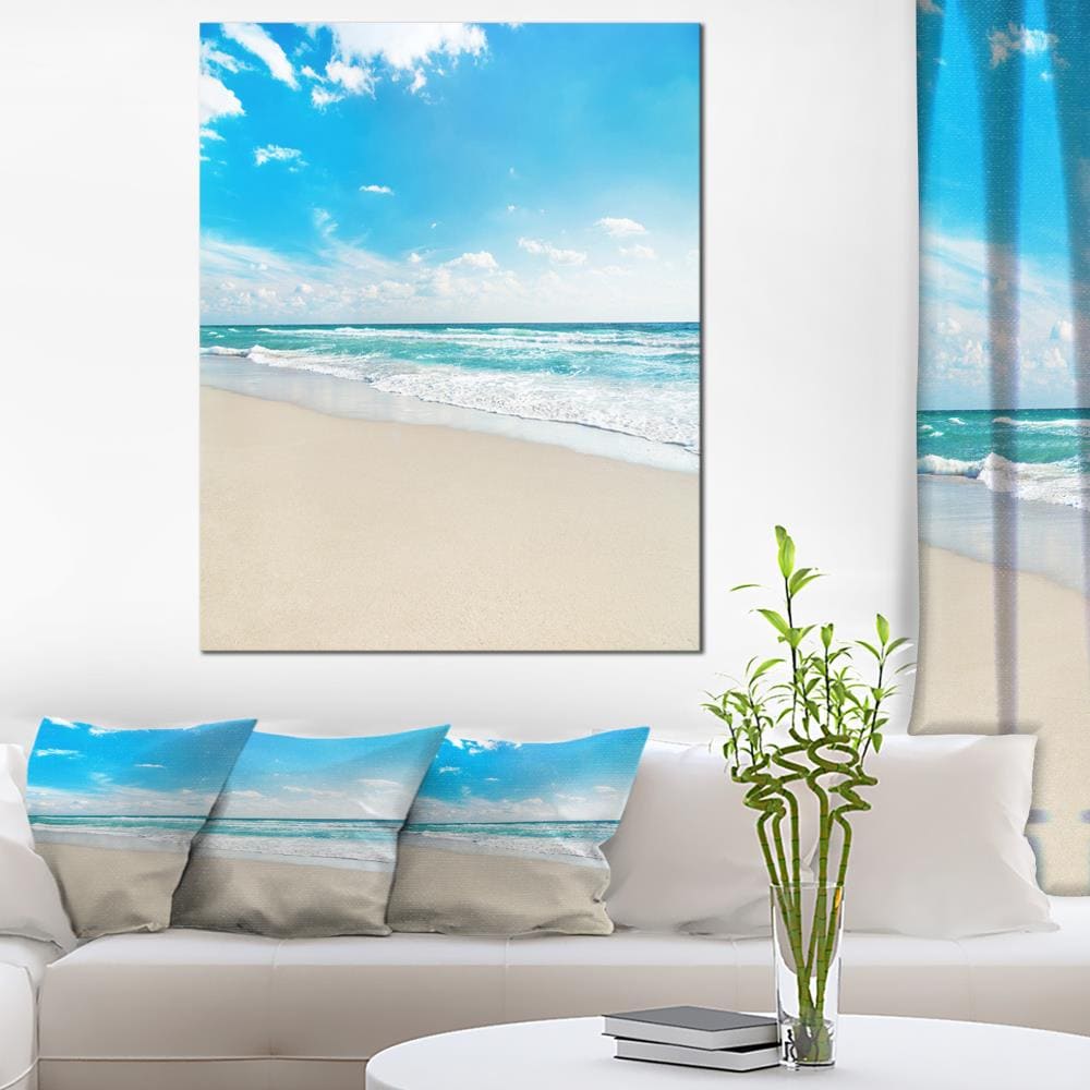 Designart 40-in H x 30-in W Coastal Print on Canvas at Lowes.com