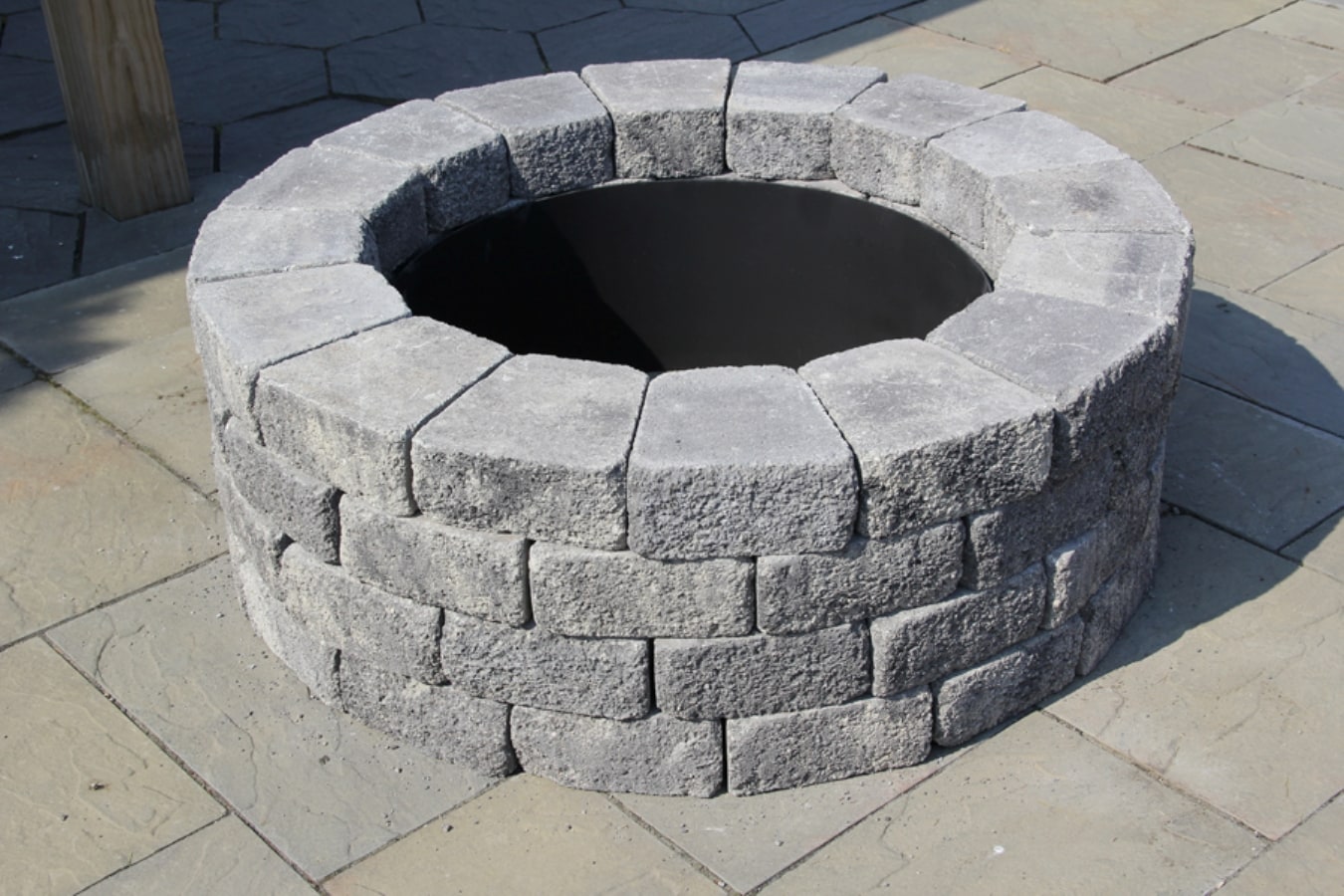 Nantucket Pavers Oxford 47-in x 16-in Fire Pit in the Fire Pit Project ...