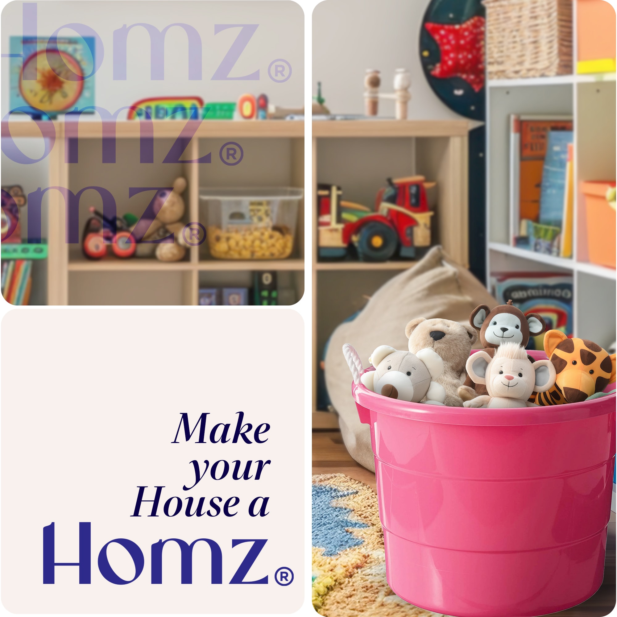 Homz Products 244751 Bins-Baskets - View #8