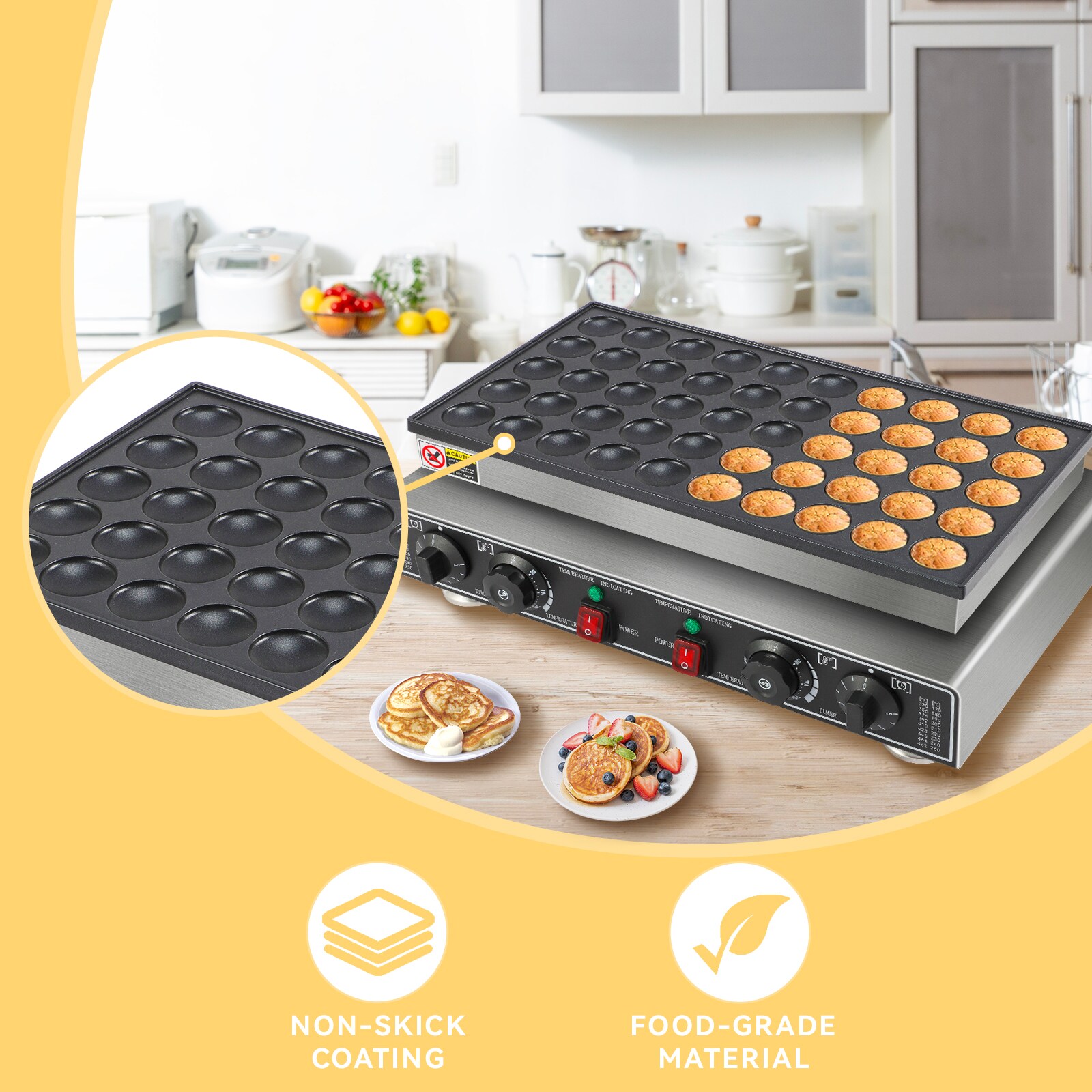IdealHouse CMC-RIMA-MASQ0WSY Waffle-Makers - View #4
