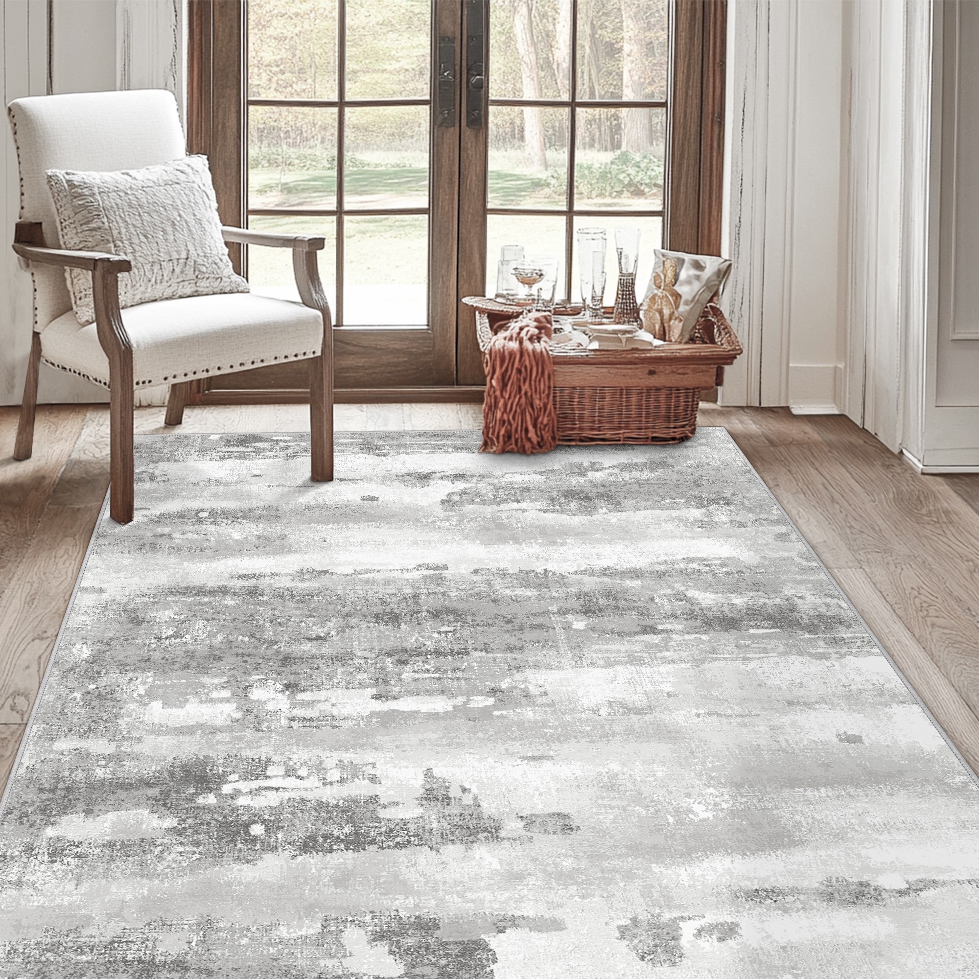 BAVNI DT5001-GREY-5X7 rugs - View #4
