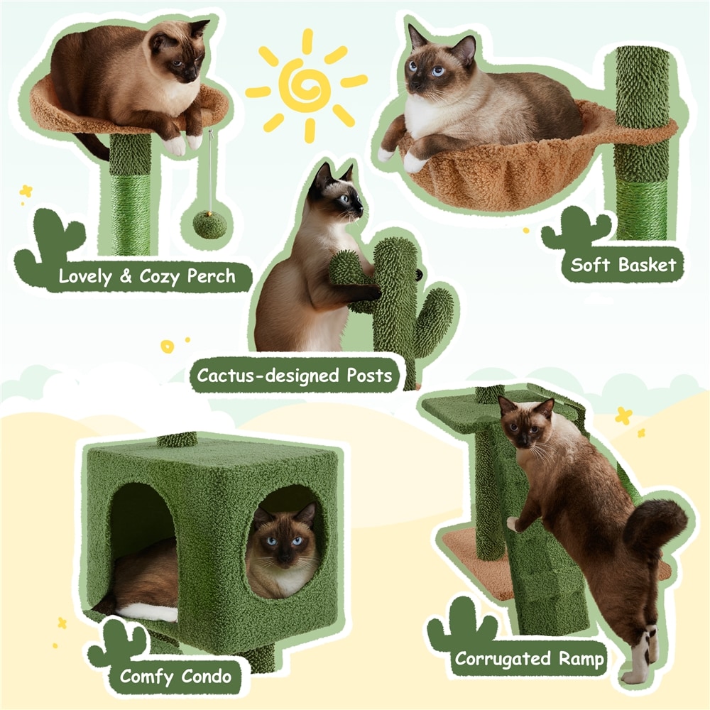Yaheetech LSOP6T0001 Cat-Trees - View #4