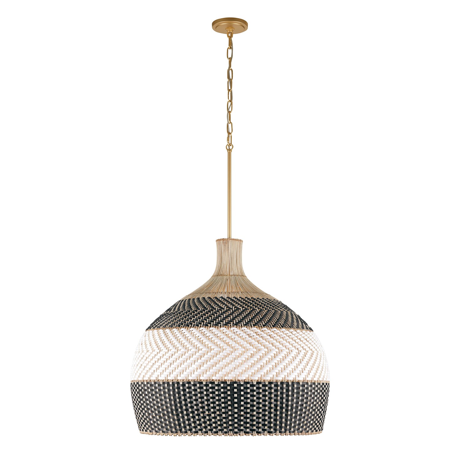 Crystorama ZAN-9006-SG-MK Pendant-Lights - View #3