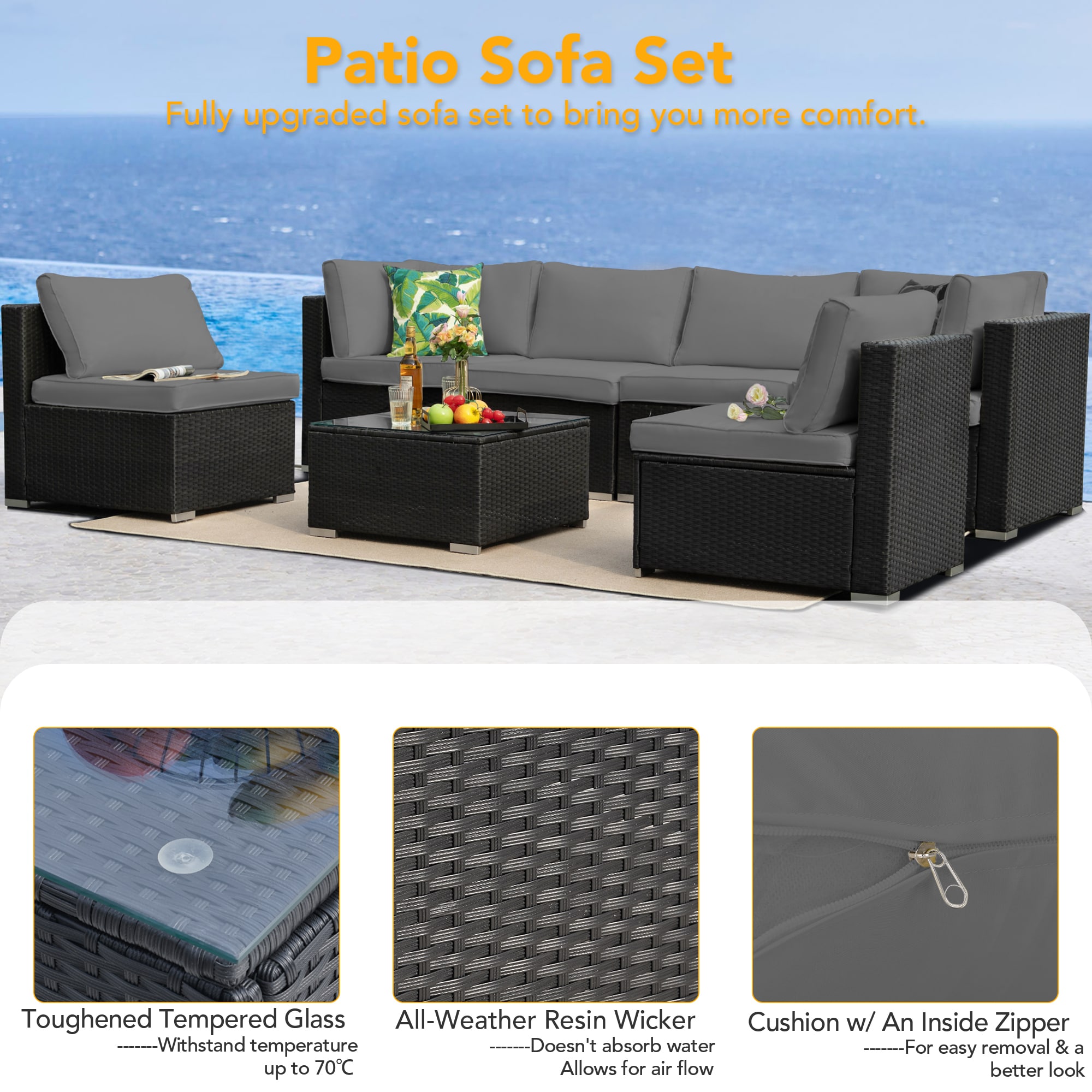 Zeus & Ruta BL02PA-11 Patio-Sofas-Daybeds - View #9