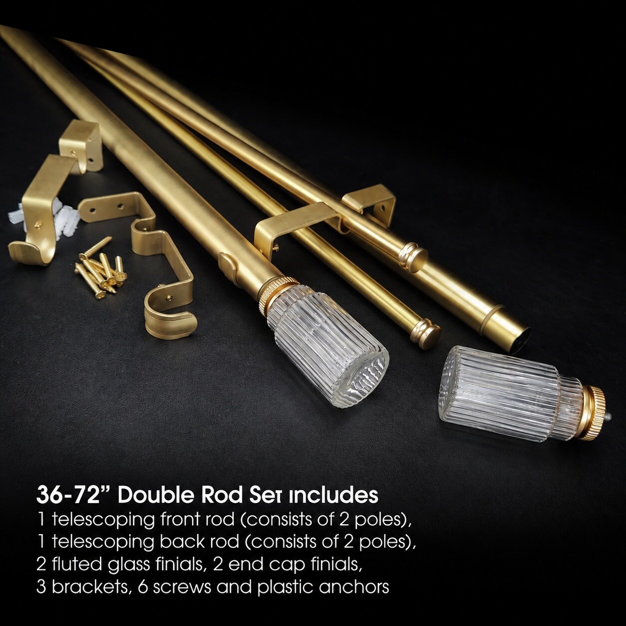 KIWDZFU LKI0821A091 Curtain-Rods - View #6