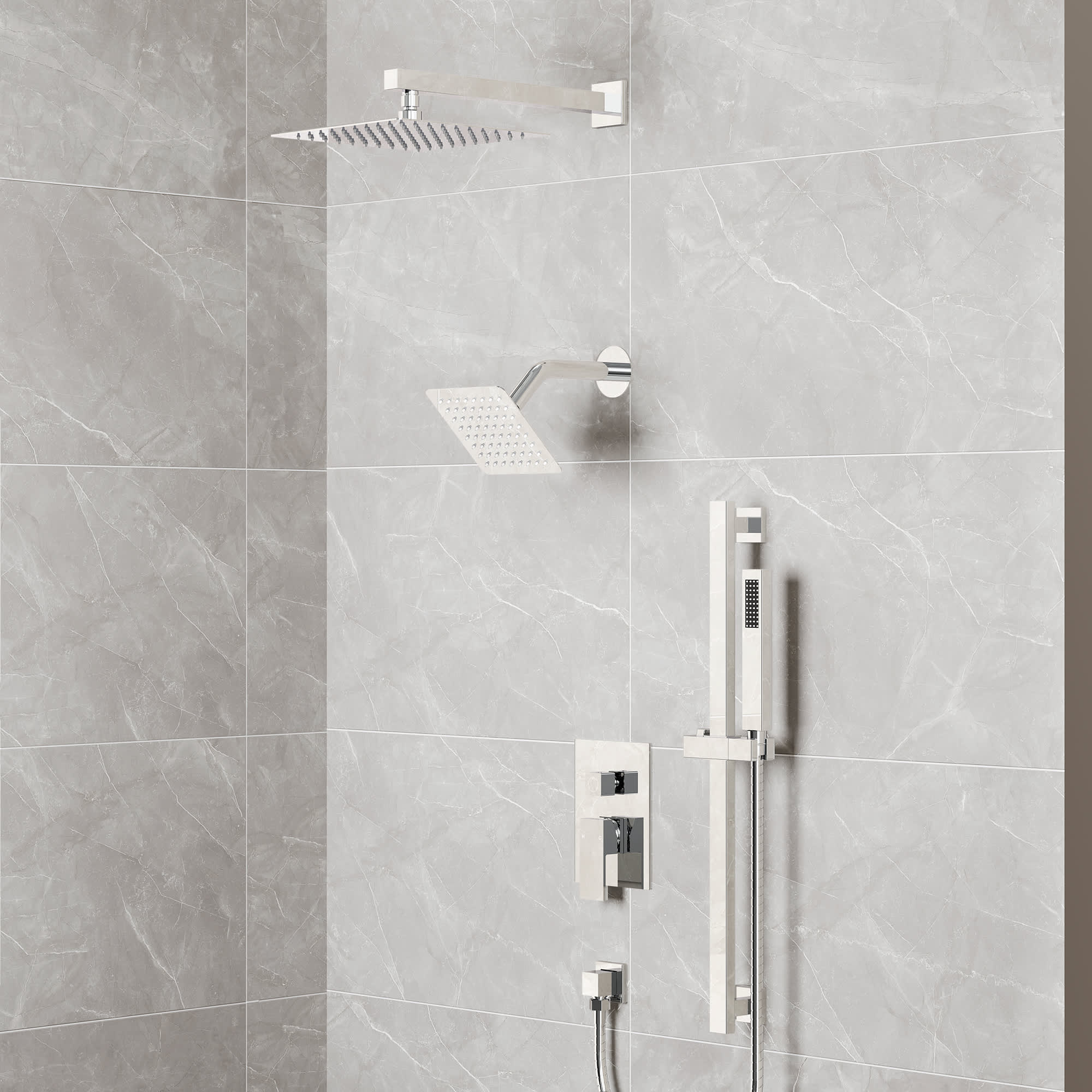 EVERSTEIN SFS-1059-CH10 Showerhead-Bar-Panels - View #13