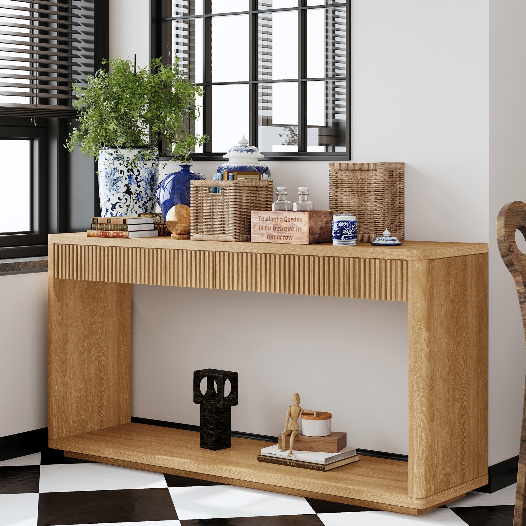 SINOFURN SYA020299BN Console-Sofa-Tables - View #4