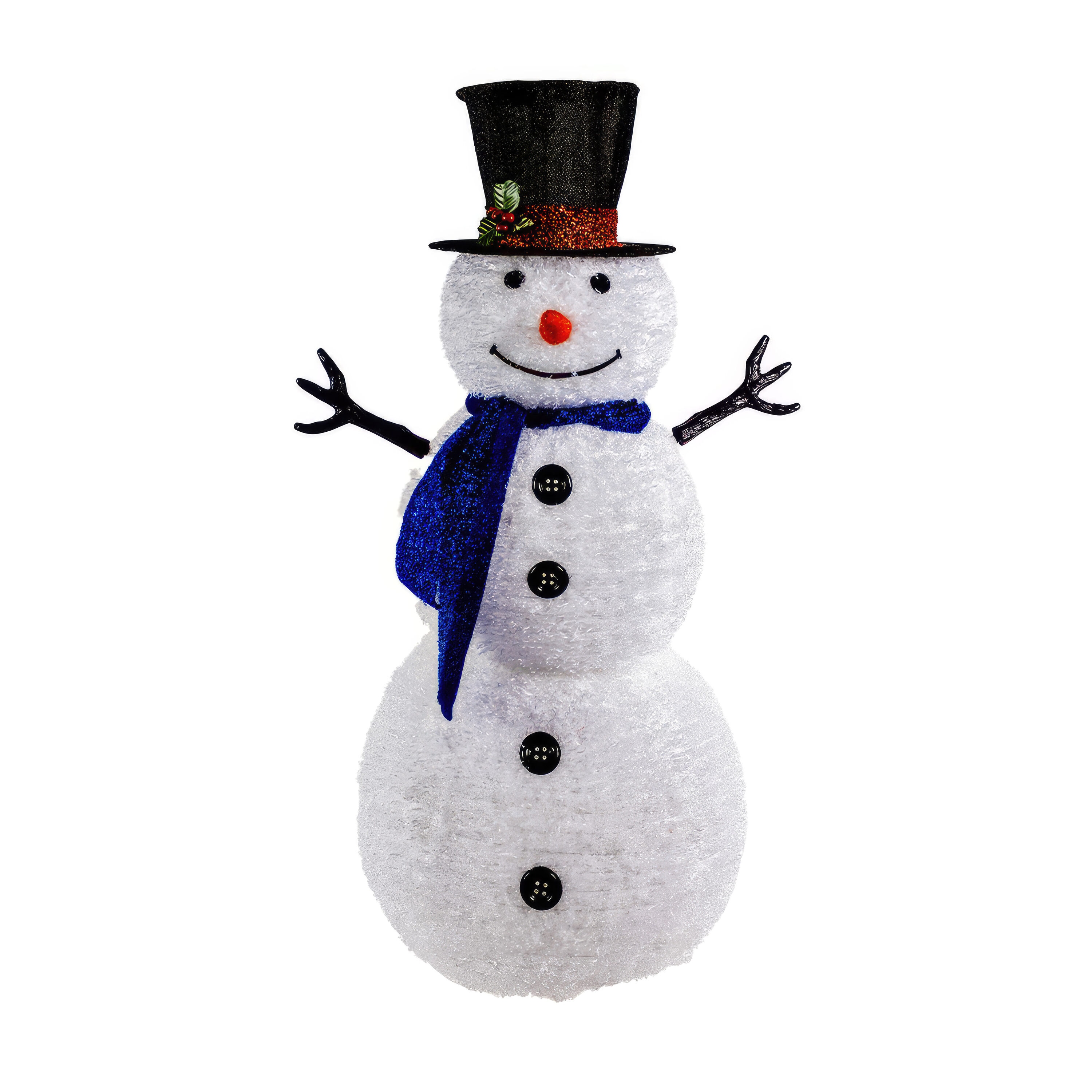  74831YTN 48-Inches Lighted Snowman Christmas Decor