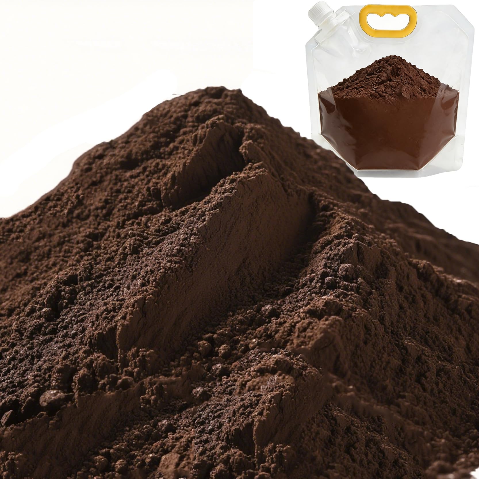 SenQWFa  Brown Iron Oxide Powder One Pound Concrete Pigment Cement Dye for Coloring Cement Concrete Mortar and Stucco durable home and garden