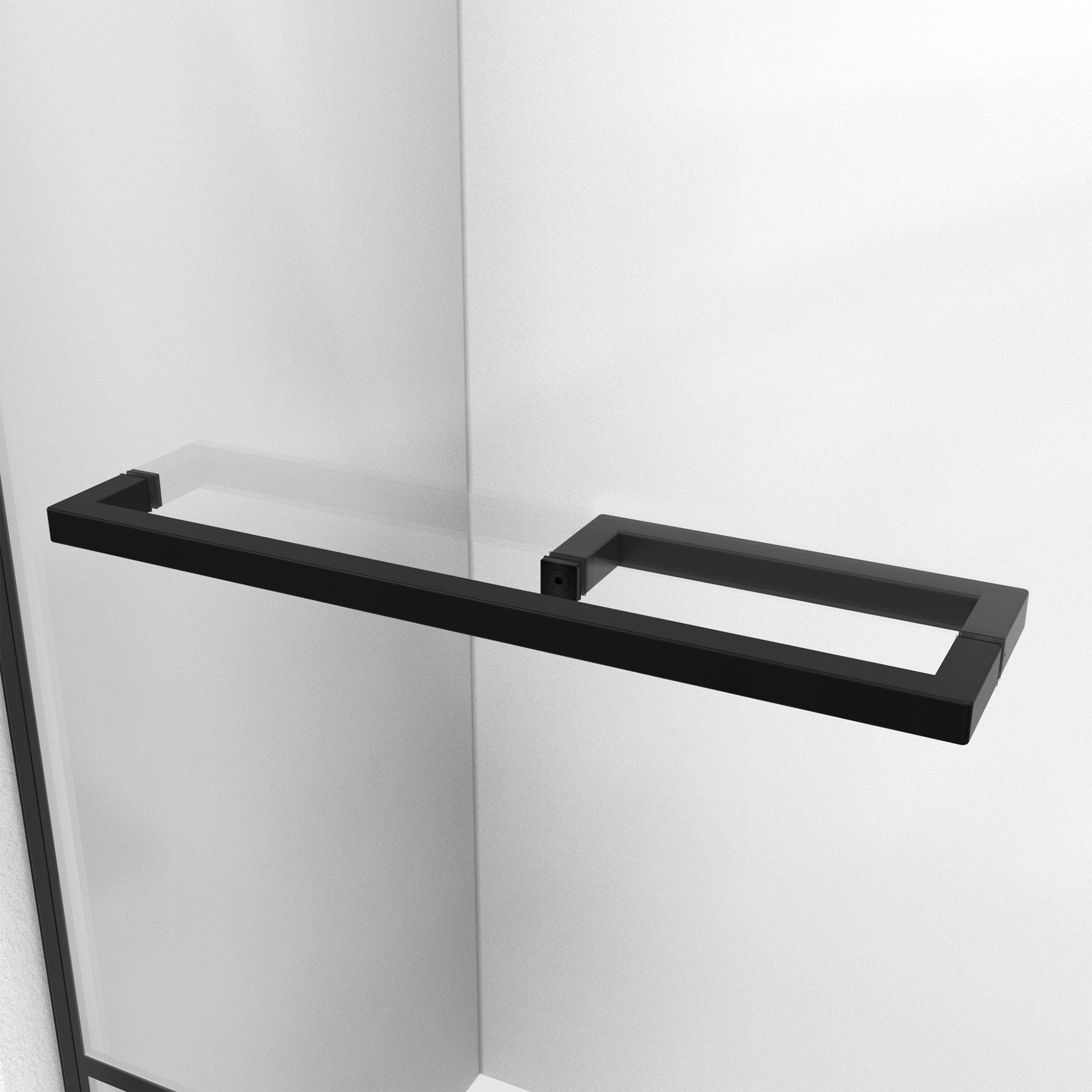 Dreamline Unidoor Madrid Matte Black 58-in To 58-1 2-in W X 72-in H 