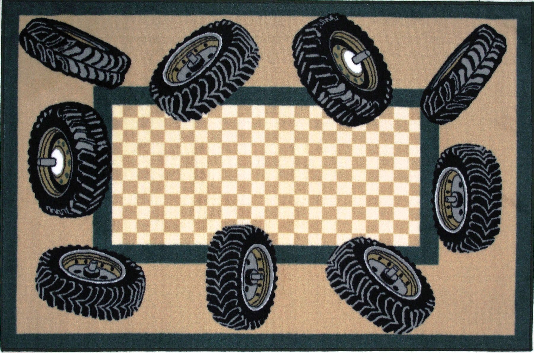 Fun Rugs FT-136 3958 Fun Time 3 X 4 (ft) Multi-color Indoor Area Rug