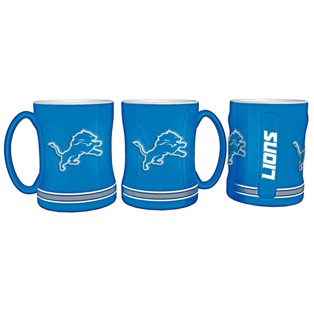 Boelter Brands Detroit Lions 14-fl oz Ceramic Mug Set of: 2 at