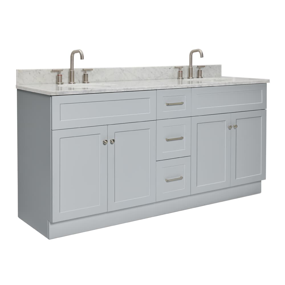 ARIEL F055SWQRVOWHT Bath-Vanity-Combo - View #3