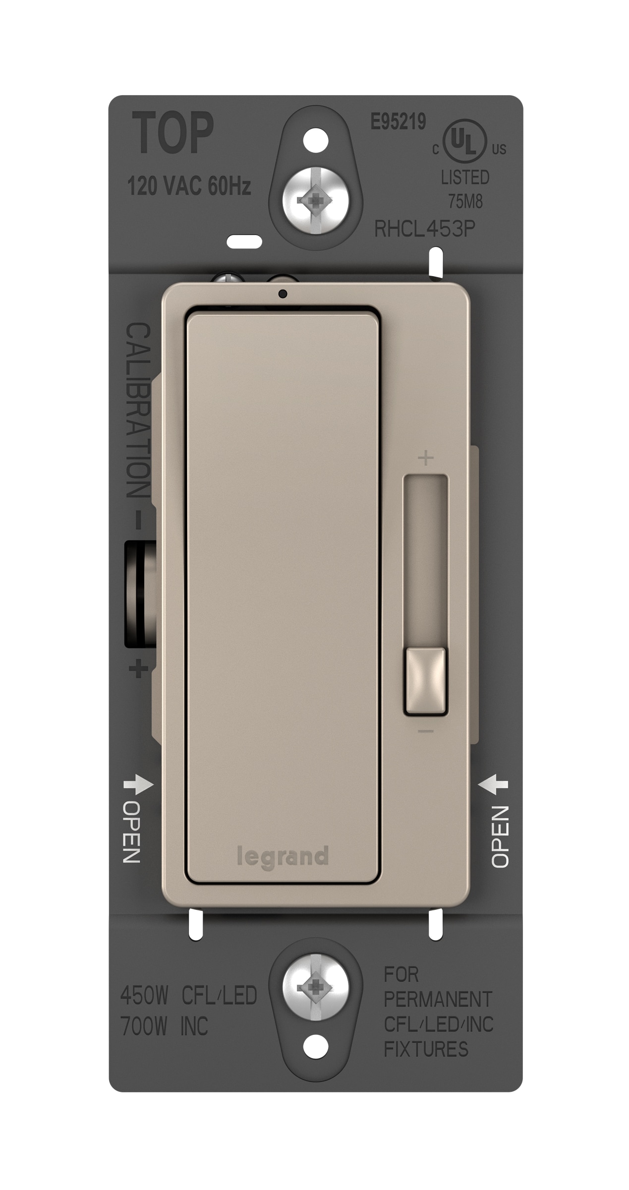Legrand radiant Single-Pole/3-Way Illuminated Decorator Light Dimmer, in the Light Dimmers at
