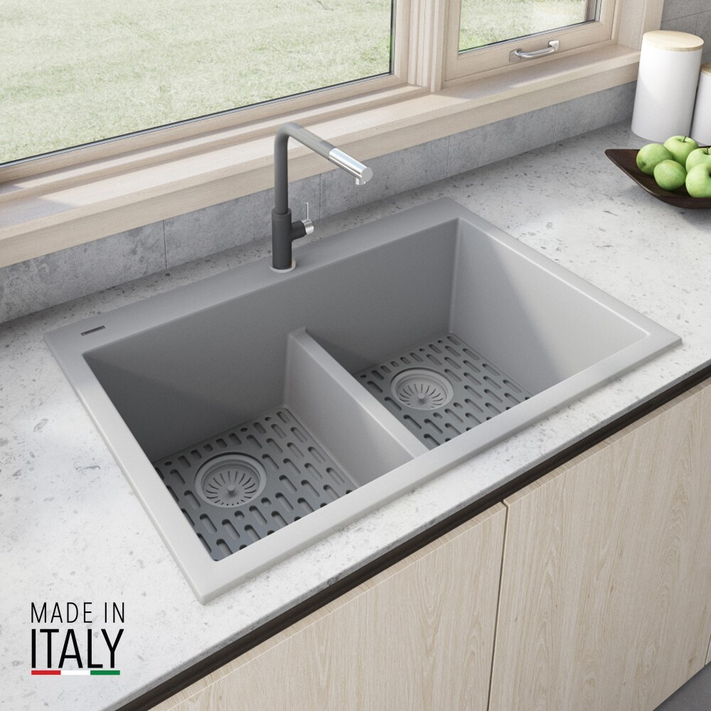 Ruvati RVG1385GR Kitchen-Sinks - View #4