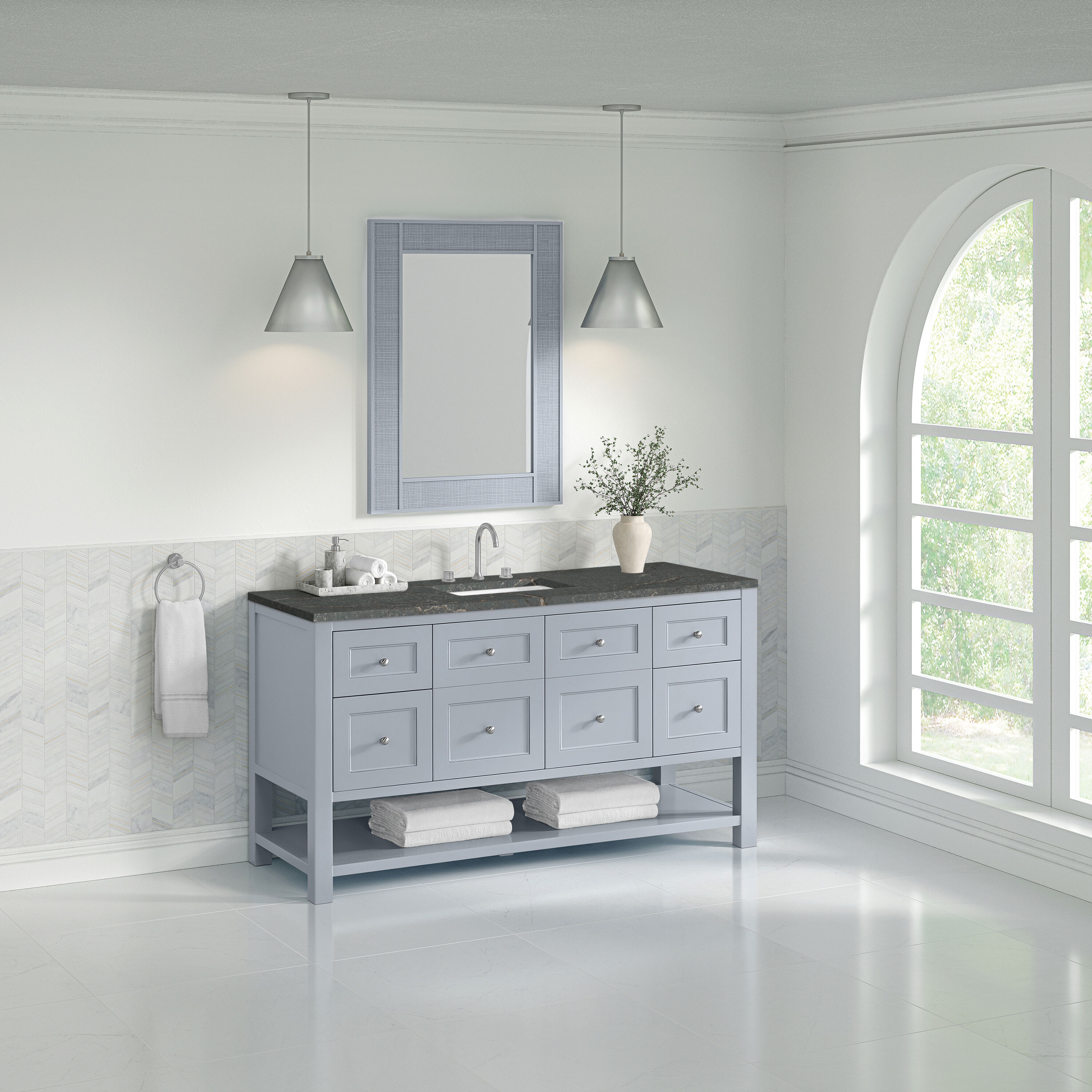 James Martin Vanities 330-V60S-SRB-3PBL Bath-Vanity-Combo - View #3