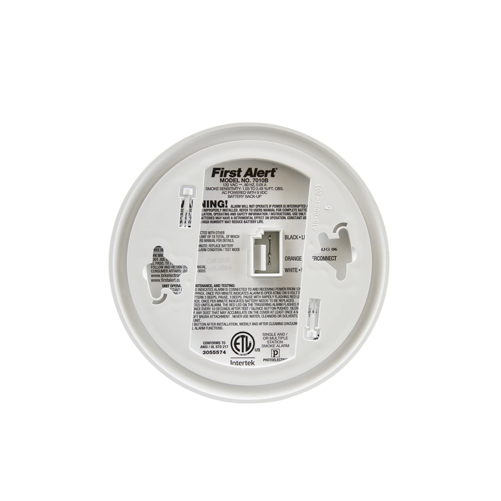 First Alert 1040522 Smoke-Alarms - View #3