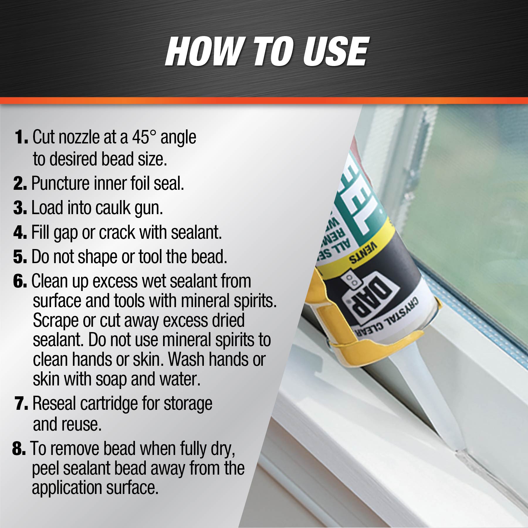 DAP 18351 caulking - View #3