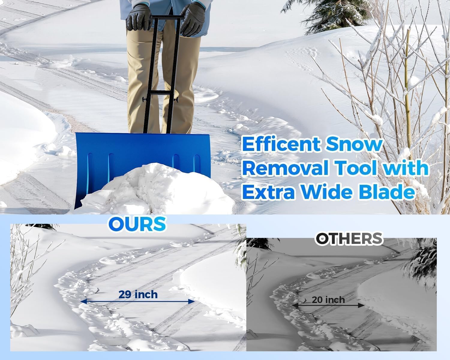Garvee LHL-PPG-346AUH5S Snow-Shovels - View #2