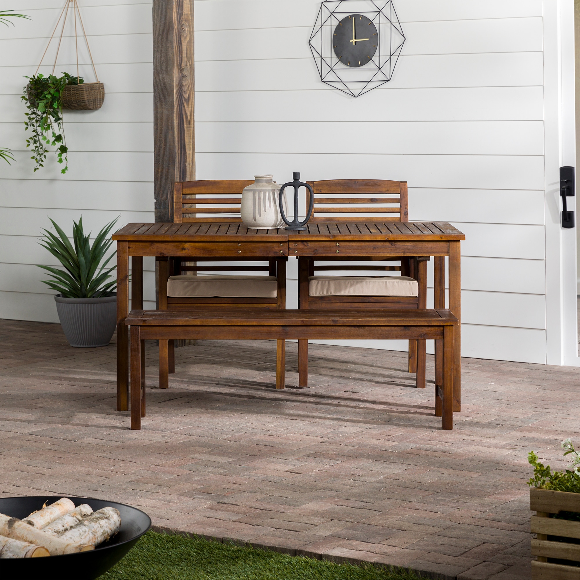 Walker Edison LWW4SDTDB Patio-Dining-Sets - View #4