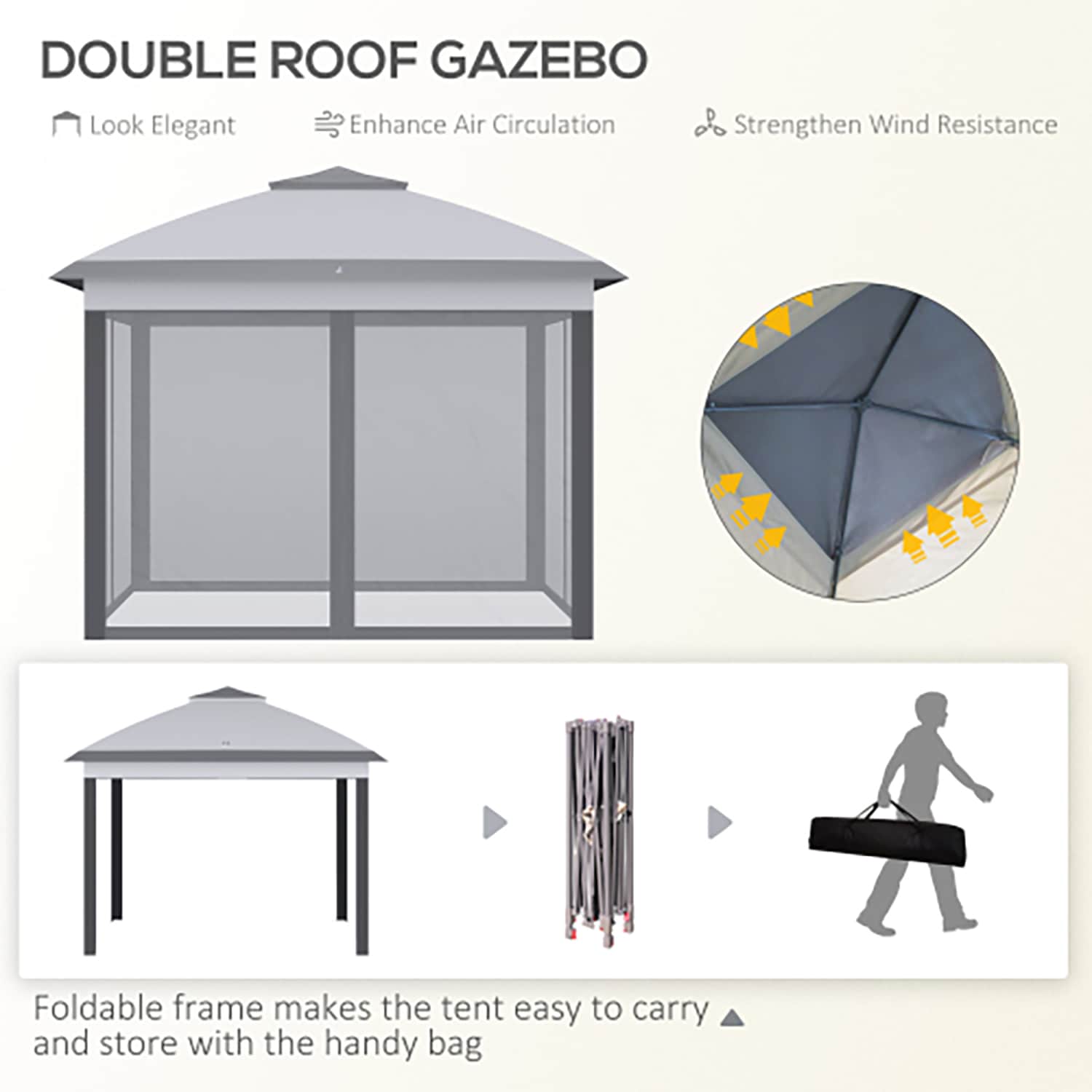 GZMR GM-AB-00595 Wood-Resin-Gazebos - View #9