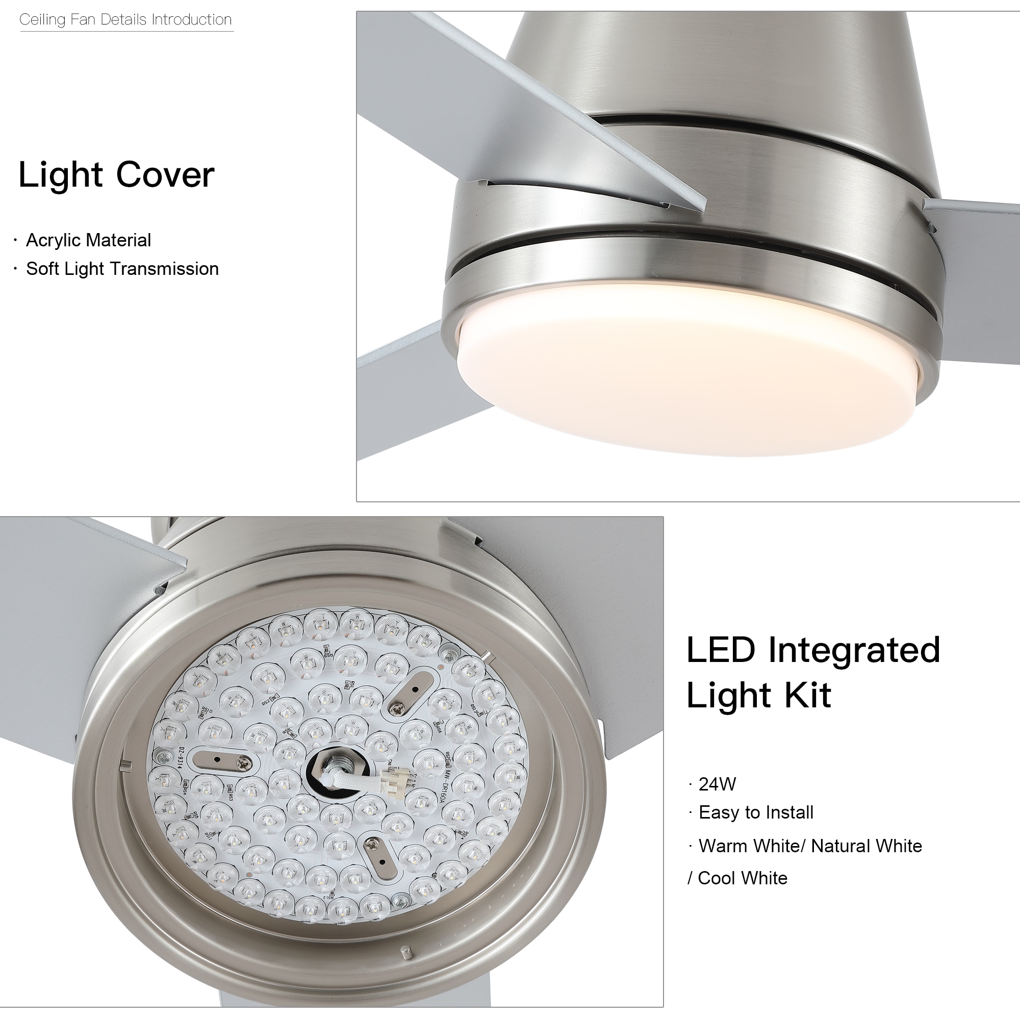 Tenleaf LIGHT0413-65-1 Ceiling-Fans - View #7