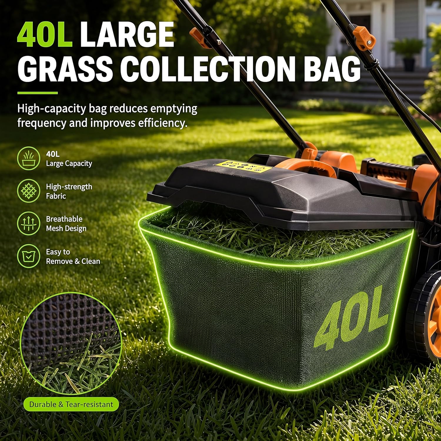 GAOMON CQC-ZZMQFH-L90U Push-Mower-Electric - View #5