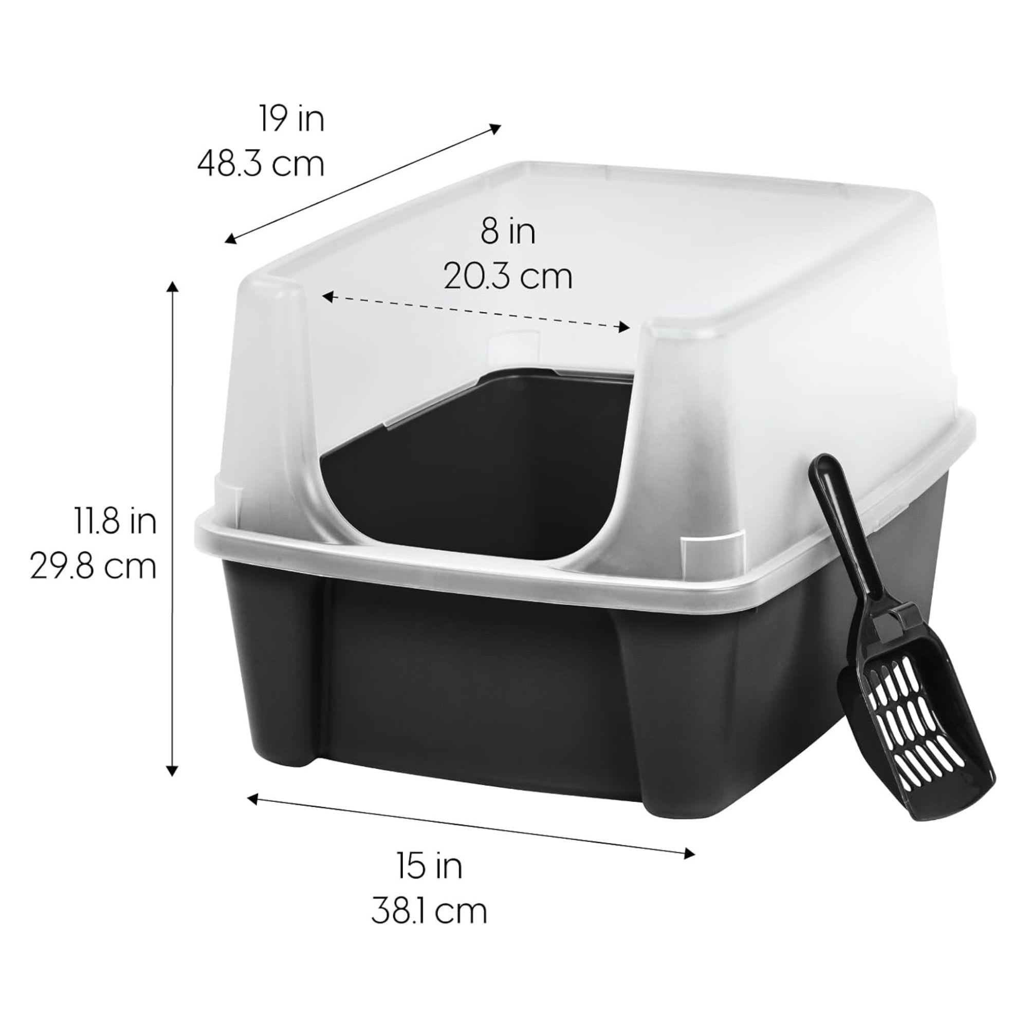 IRIS USA 418617 Cat-Litter-Box - View #2
