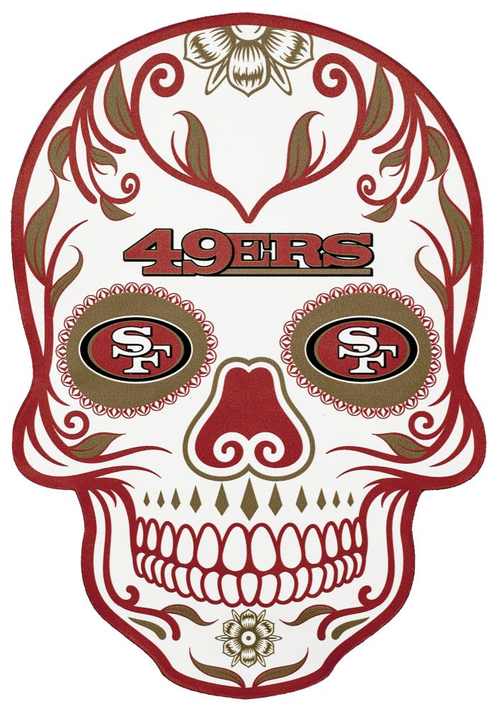 Applied Icon San Francisco 49ers 31-3/4-in x 25-1/2-in Aluminum