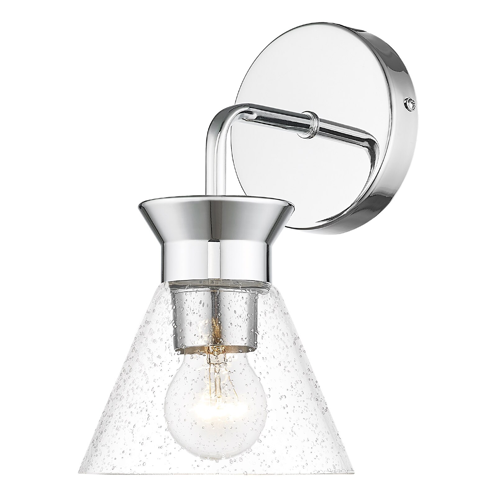 LTMATE LSZJF75B CH JAZAVA 5.5-in 1 -Light Chrome Farmhouse Vanity light