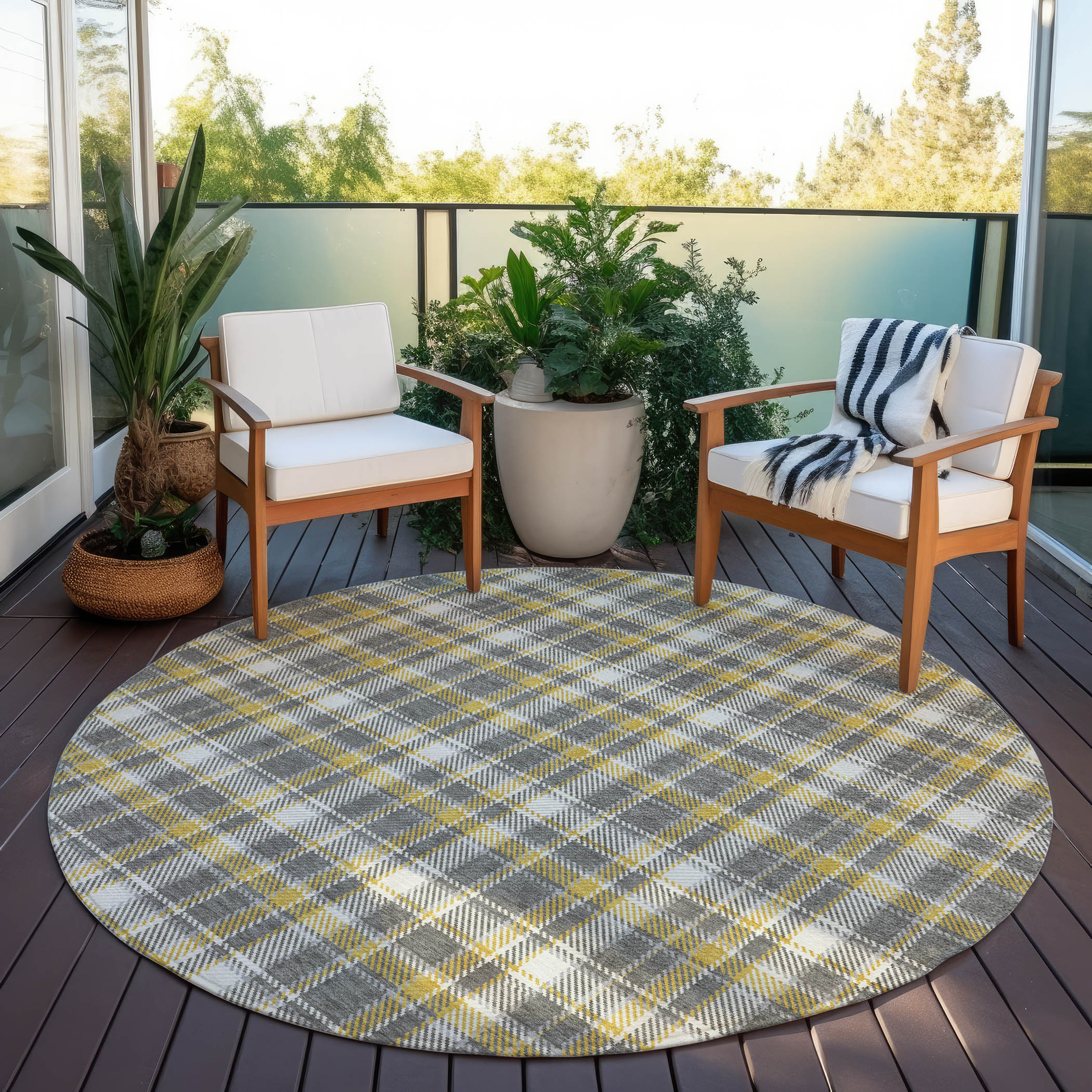 Addison Rugs ACN563GY8RO rugs - View #7