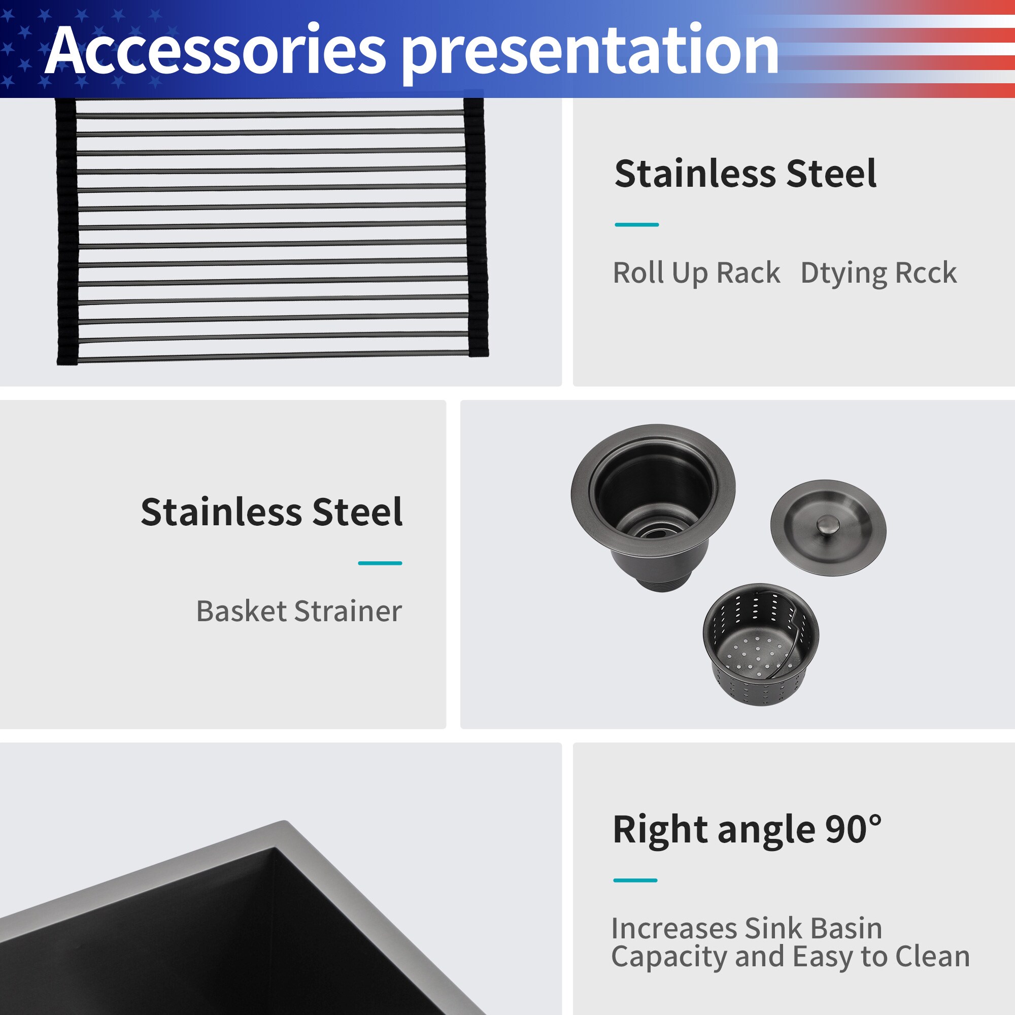 Rainlex RX-SS24-2818B Kitchen-Sinks - View #7
