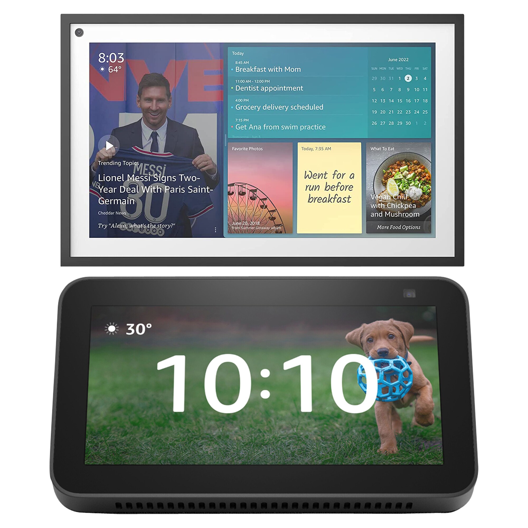 Echo Show 15 vs  Echo Show 10: which smart display