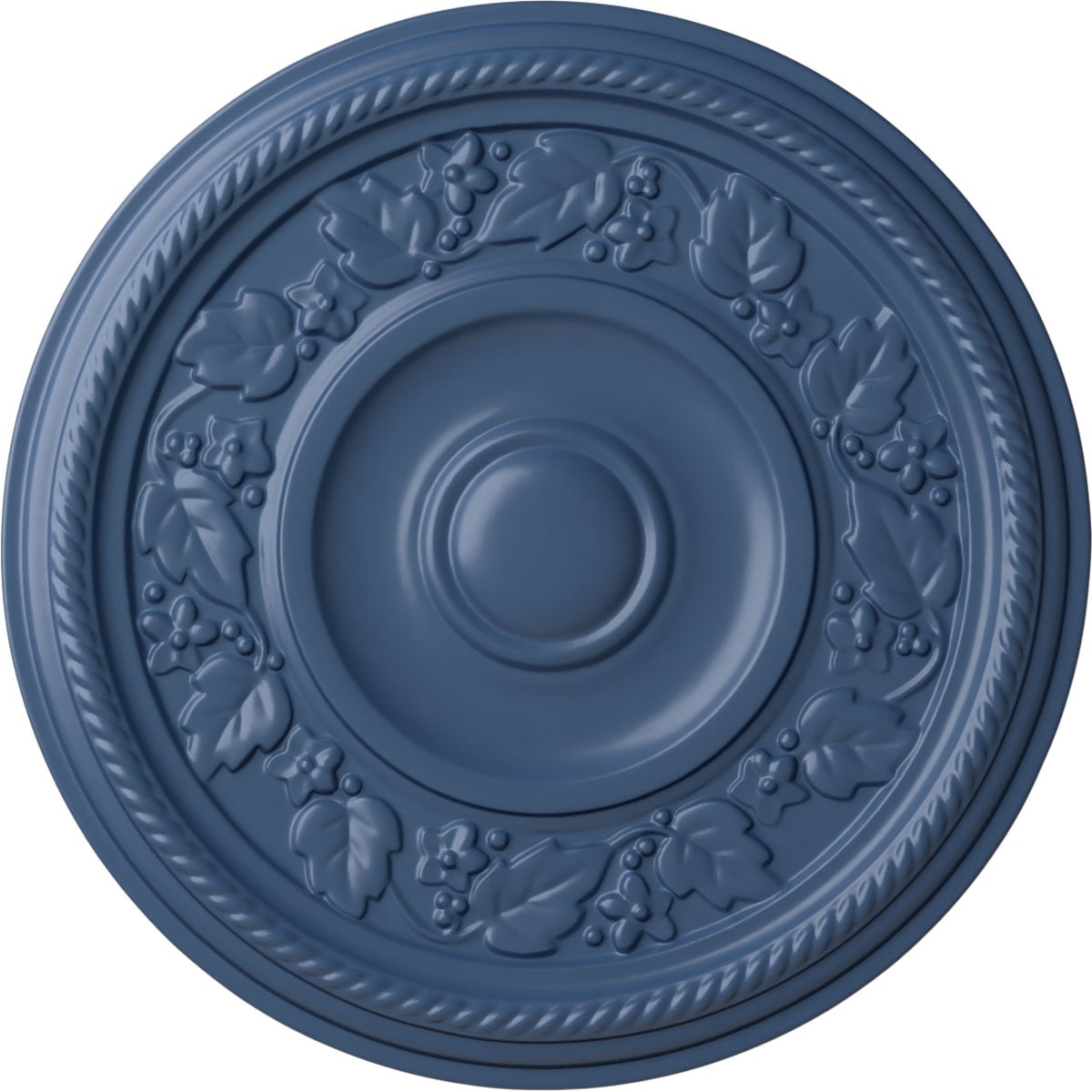Ekena Millwork CM16TYAMF Tyrone 16.125-in W x 16.125-in L Painted Americana Polyurethane Whole Ceiling Medallion