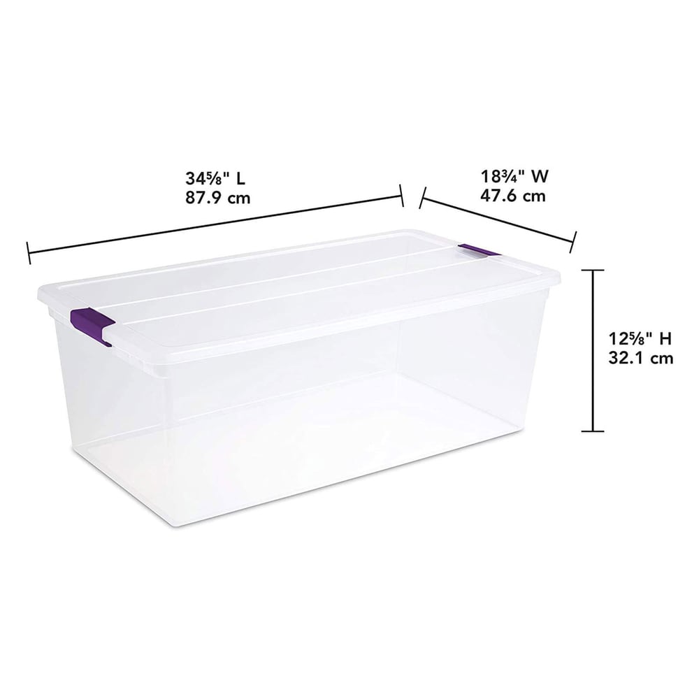 Sterilite 178104 Plastic-Storage-Totes - View #4