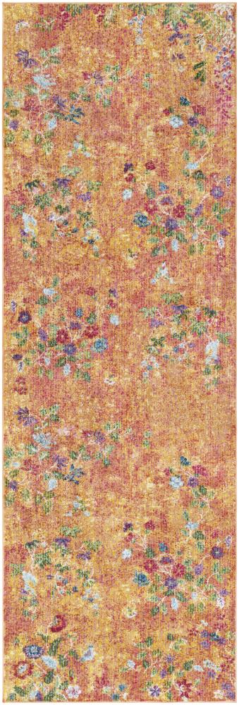 Surya ASK2333-2776 Aura Silk 2 X 8 Orange Solid Oriental Runner