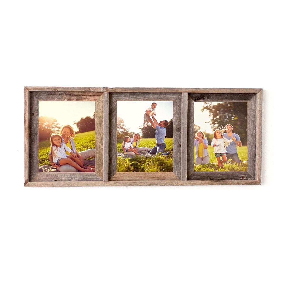 HomeRoots 4000380291 Weathered Gray Wood Picture Frame