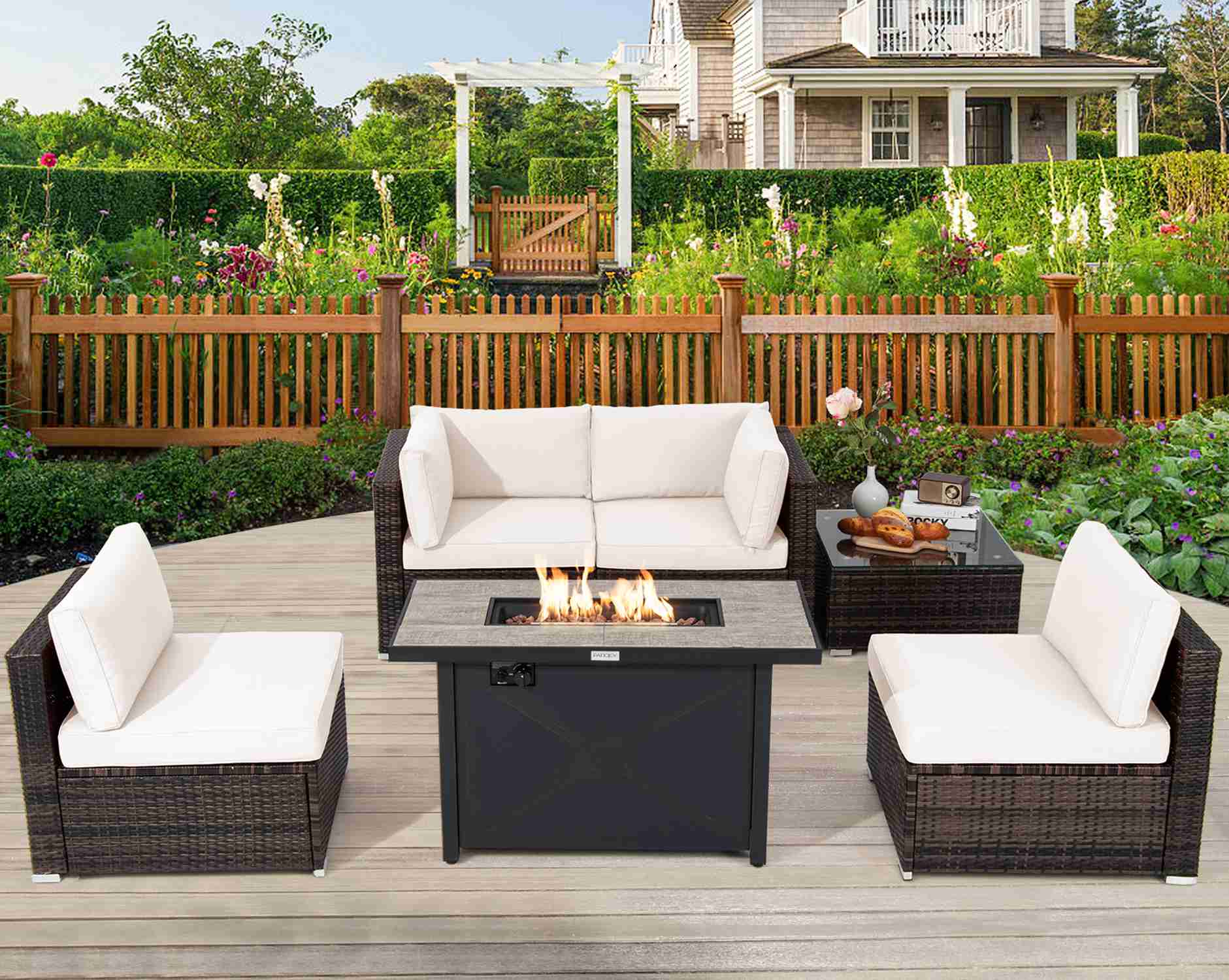 Costway CSHY001890 Patio-Conversation-Sets - View #4